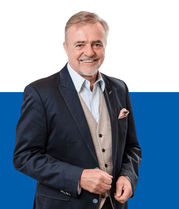 René A. Chalverat auf der Baustelle